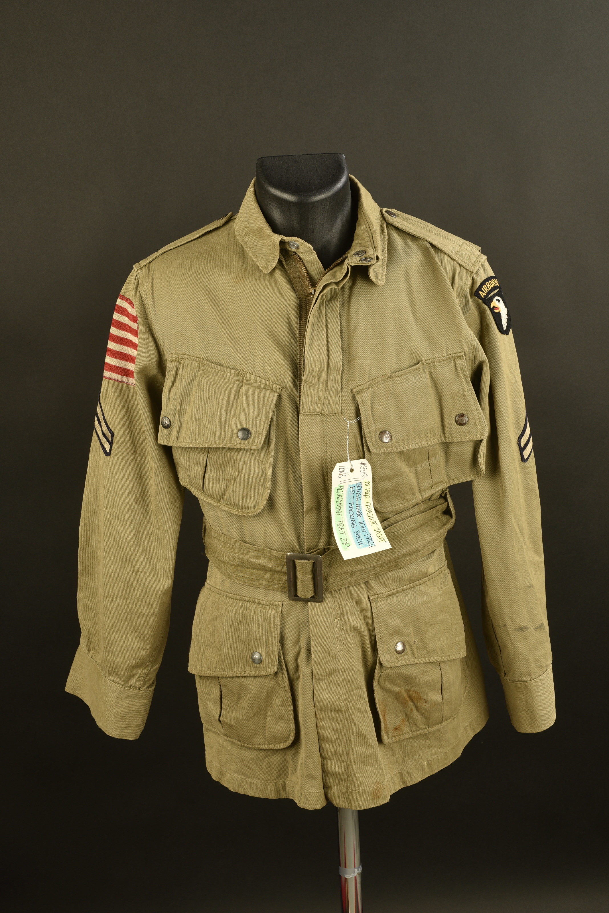 Veste De Saut De La 101ème Airborne 101st Airborne Paratrooper Jacket