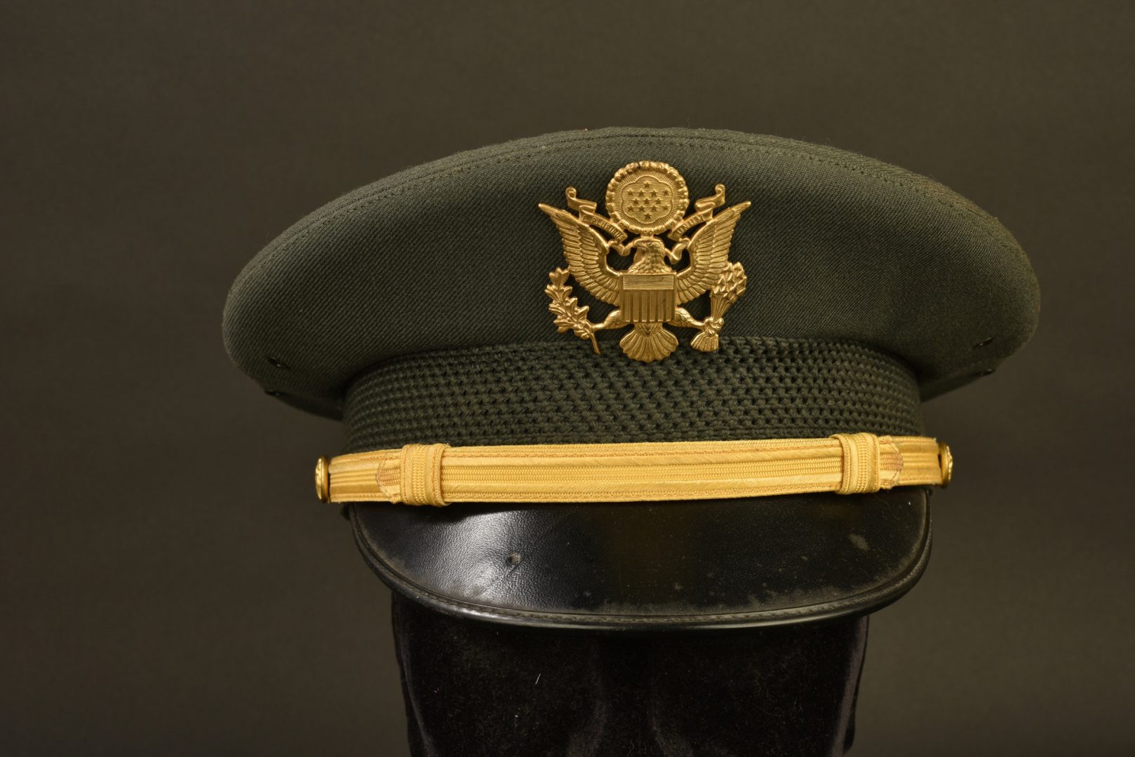 Casquette D Officier Us Guerre Du Vietnam Aiolfi G B R