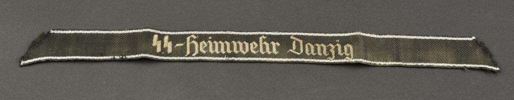 Bande de bras SS Heimwehr Danzig. Heimwehr Danzig Cufftittle. | Aiolfi ...