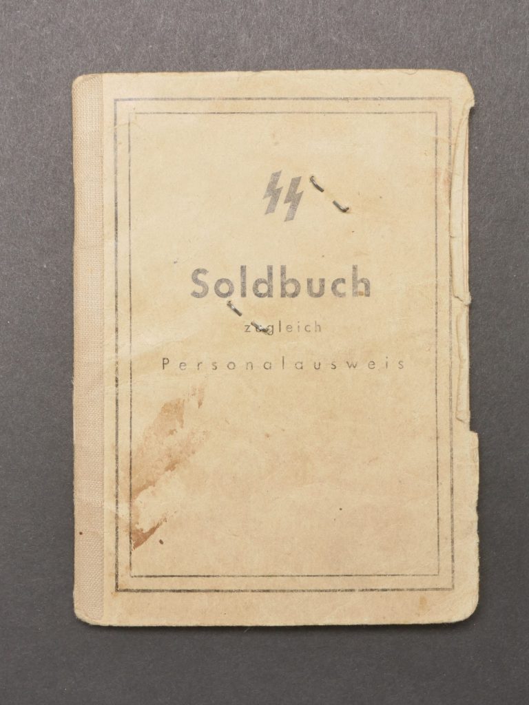 Soldbuch SS. SS Soldbuch | Aiolfi G.b.r.