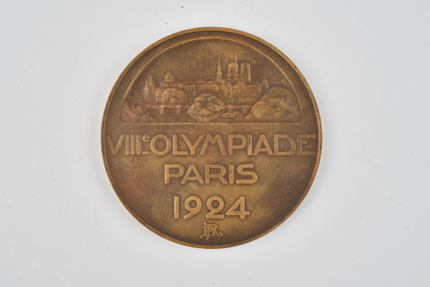 Moule Jeux Olympiques Olympiades Medaille Paris 1924 Rare Unique art deco